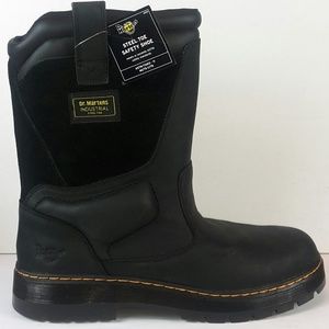NWT Dr. Martens Industrial Steel Toe Boot, Size 14